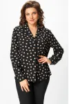 Блузка Svetlana Style 2173 черный горох