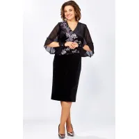 Платье Mira Fashion 5627 черный Платье Mira Fashion 5627 черный