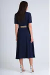 Платье Moda-Versal 2298 тёмно-синий new