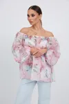 Блузка Vesnaletto 4423 цветочный принт