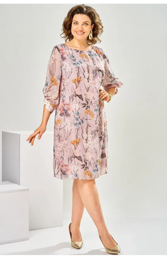 Платье Romanovich 1-2792 пудровый