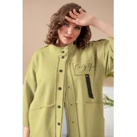Кардиганы Rumoda 2019/3 оливковый