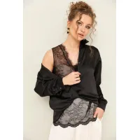 Блузка Pur Pur 11-443 Черный