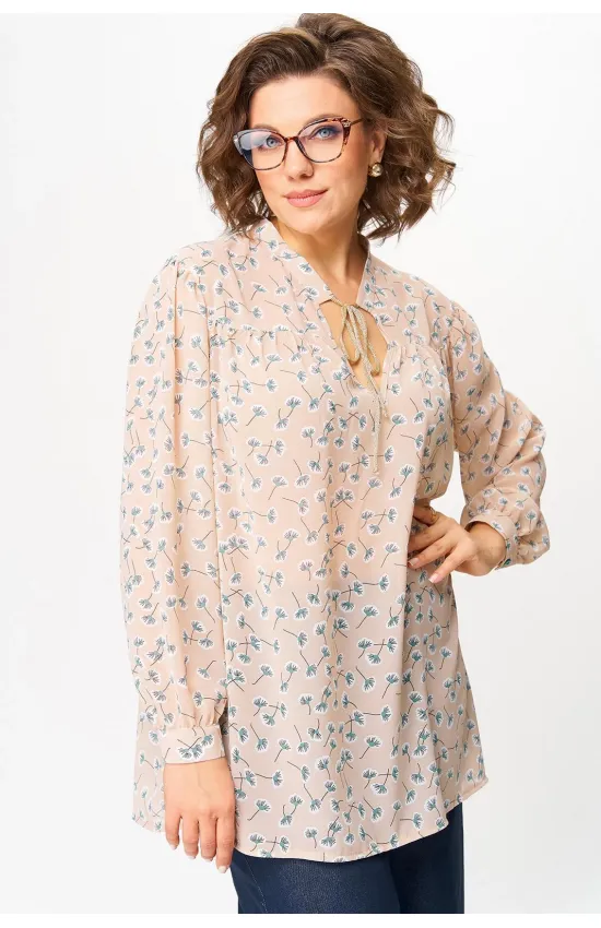 Блузка Michel Chic 760-2 бежевый одуванчик