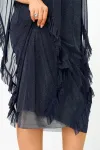 Платье Mira Fashion 5599 темно-синий