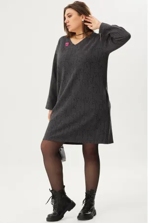 Платье Begimoda 1028 графит