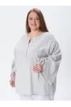 Блузка Condra Deluxe 16285 серый