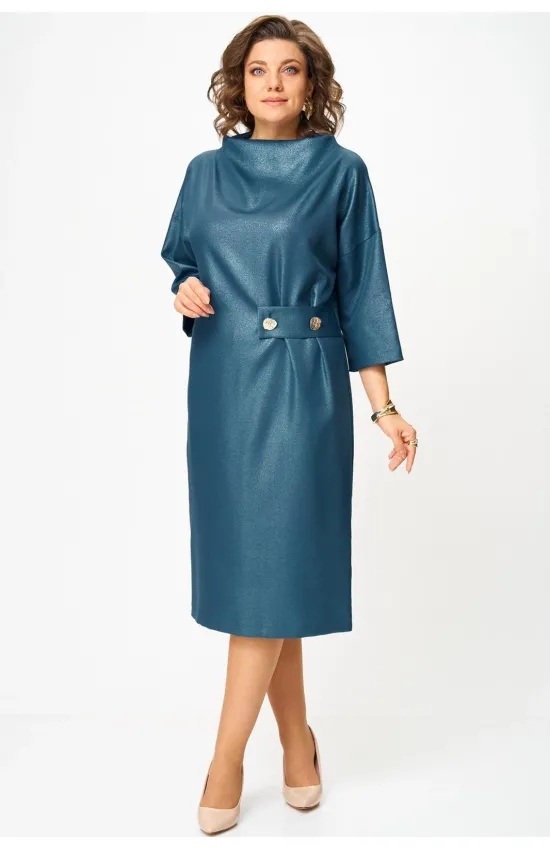 Платье Кокетка И К 1519-1 бирюзовый