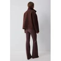 Пальто Люше 4229 коричневый