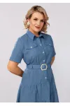 Платье Mira Fashion 5549-2 синий