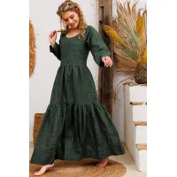 Платье Амулет 9922 изумруд 164