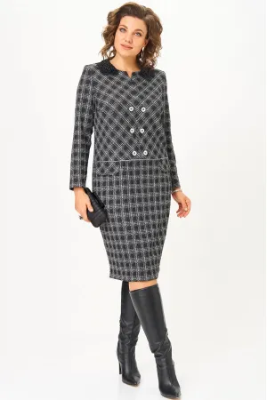 Платье Vilena Fashion 1136 мультиколор