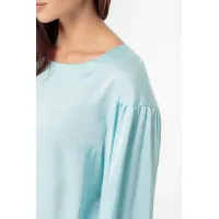 Блузка Anelli 883 голубой