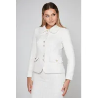 Пиджак Bazalini 4957 молочный Пиджак Bazalini 4957 молочный