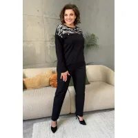 Блузка Rumoda 2135 дл.р черный