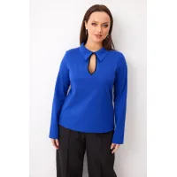 Блузка Begimoda 4147 василёк