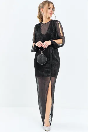 Платье Euromoda 665 черный