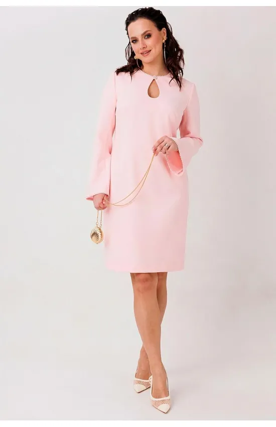 Платье Mislana 1304 розовый