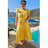 Платье Vittoria Queen 24563 желтый