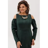 Платье Anelli 1757 мягенький мох