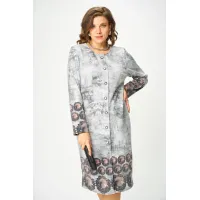 Платье Орхидея Люкс 1618 Серый