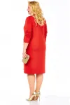 Платье Элль-Стиль 2443/1 красный Платье Элль-Стиль 2443/1 красный