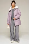 Пальто Beautiful & Free 8021 лиловый Пальто Beautiful & Free 8021 лиловый