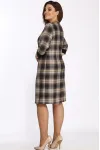 Платье Lady Style Classic 1758/8 Черный с бежевым
