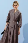 Платье Lokka 1594 кофейный
