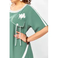 Платье Mira Fashion 5669 зеленый