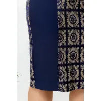 Платье Moda-Versal 1549 тёмно-синий