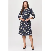 Платье Дали 5348А крупный горох Платье Дали 5348А крупный горох