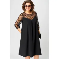 Платье Eva Grant 7279С черный