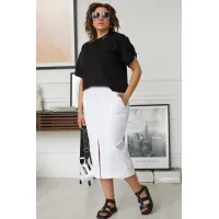 Юбка Begimoda 5006 белый