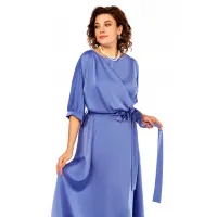 Платье Ольга Стиль С959 небесный-синий