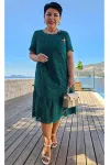 Платье Vittoria Queen 24463 темный изумруд