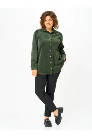 Блузка Zlata 4415 оливковый