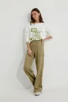 Брюки Люше 4314 оливка