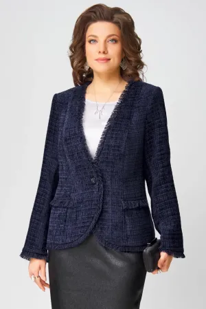 Пиджак Fita 20672 Яника темно-синий