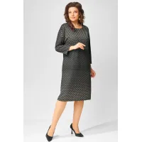 Платье Fita 5101 Радмила черно-бежевый