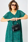 Платье Eva Grant 7116 изумруд