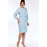 Платье Svt-Fashion 603 нежно-голубой