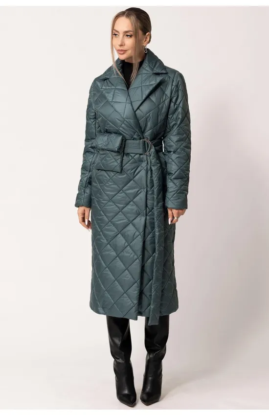 Пальто Golden Valley 7134-1 зеленый