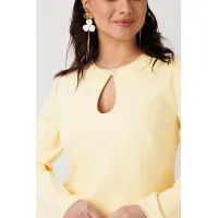 Платье Mislana 1304 желтый