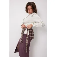 Юбка Begimoda 5016 Виноградная клетка