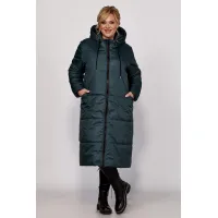 Пальто Algranda 4030-4 Морская волна