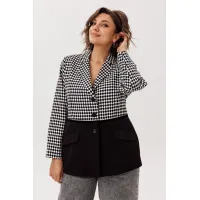 Пиджак Anelli 1756 ретро монохром Пиджак Anelli 1756 ретро монохром