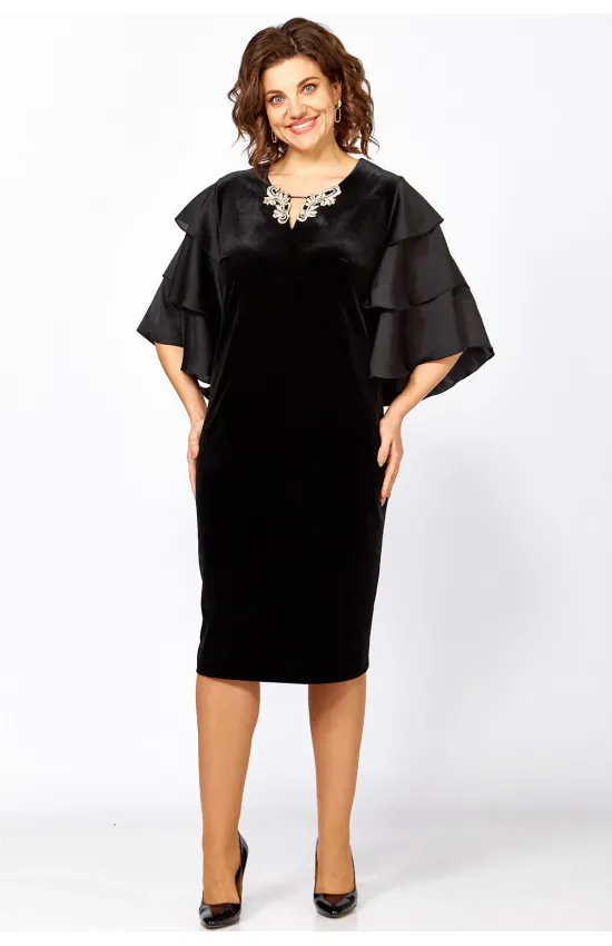 Платье Mira Fashion 5609 черный