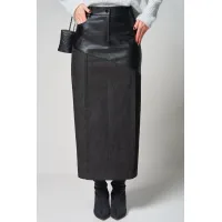 Юбка Laikony L-273-2 черный