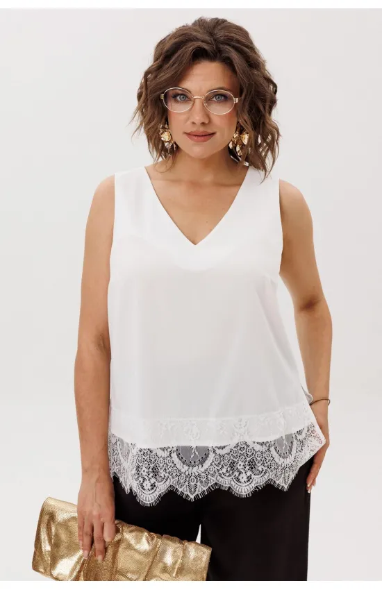 Блузка Anelli 1664 кристаллики льда